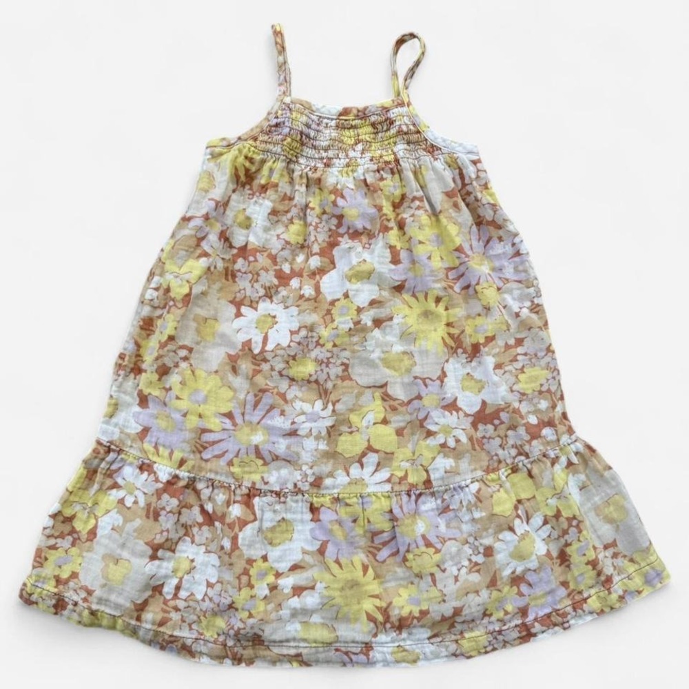 baby GAP multi-coloured floral dress